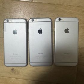 iPhone 6 3台セット（スペースグレー、シルバー、ホワイト）