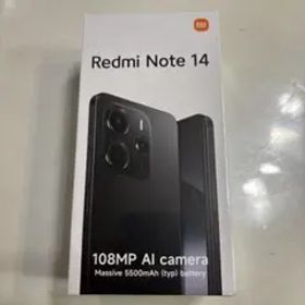 Redmi Note 14 8GB/256GB ミッドナイトブラック