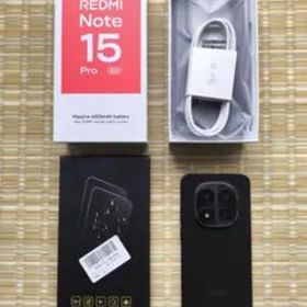 REDMI Note 15 Pro 5G 512GB ブラック