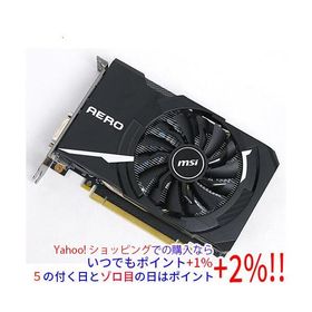 【中古】MSI製グラボ GTX 1060 AERO ITX 6G OC PCIExp 6GB