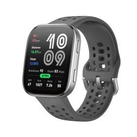 【MAX20対象ストア！最大2,000円OFFクーポン！ポイント最大47倍】Amazfit アマズフィット Bip6 チャコール スマートウォッチ GPS Bluetooth通話 オフラインマップ機能 SP170074C17 【安心のメーカー1年保証】