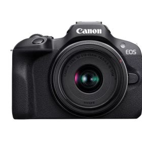【中古】Canon EOS R100 ミラーレスカメラ ブラック RF-S18-45mm F4.5-6.3はSTMレンズキット 24.100万画素CMOS(APS-C)センサー 4Kビデオ RFマウント ブラック カメラ 中古 人気 おすすめ 高画質