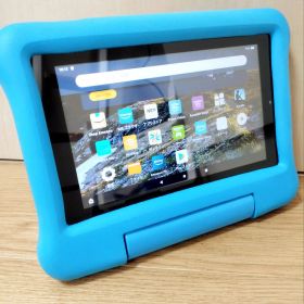 良品 Amazon Fire 7 キッズモデル ブルー 第9世代 16GB