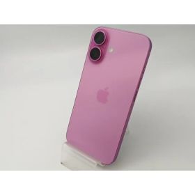 【中古】Apple 国内版 【SIMフリー】 iPhone 16 128GB ピンク MYDT3J/A【大阪堂島】保証期間1ヶ月【ランクA】