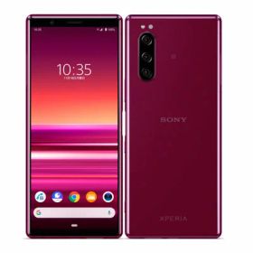 【SIMロック解除済】SoftBank Xperia5 901SO Red SONY 当社3ヶ月間保証 中古 イオシス