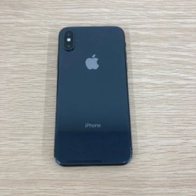 ÷2 【通電確認済】画面操作不具合あり iPhone Xs スペースグレイ ブラック 黒 Apple アップル アイフォン【スマホ】【1】