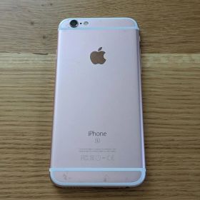 iPhone6s 64GB ローズゴールド au 本体 初期化済み SIMなし