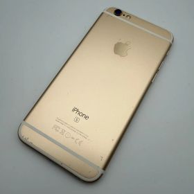 バッテリー容量100％ SIMフリー iPhone6s 64GB ゴールド au シムフリー
