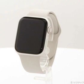 【中古】Apple(アップル) Apple Watch SE 第2世代 GPS + Cellular 44mm スターライトアルミニウムケース スターライトスポーツバンド 【349-ud】