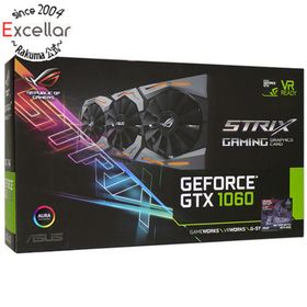 アンジェロガルバス(ANGELO GARBASUS)のASUS製グラボ ROG STRIX-GTX1060-O6G-GAMING 元箱あり(PCパーツ)
