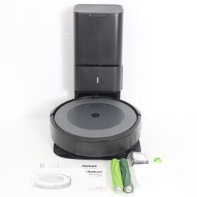 アイロボット(iRobot)のiRobot ルンバ i3+ ロボット掃除機 i355060 新品ブラシ+フィルター付き 自動ゴミ収集機能 クリーンベース アイロボット i3プラス 本体(掃除機)