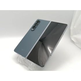 【中古】SAMSUNG au 【SIMフリー】 Galaxy Z Fold4 12GB 256GB SCG16 グレイグリーン【ECセンター】保証期間1ヶ月【ランクB】