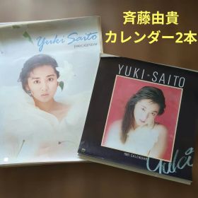 Yuki Saito 1990・1991 カレンダー 斉藤由貴カレンダー 2本