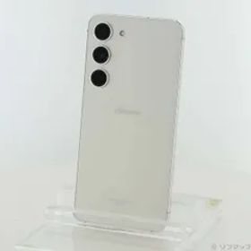 ソフマップ 〔中古品〕 Galaxy S23 256GB クリーム SC-51D docomo SIMフリー【196】