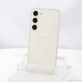 ソフマップ 〔中古品〕 Galaxy S23 256GB クリーム SC-51D docomo SIMフリー【349】