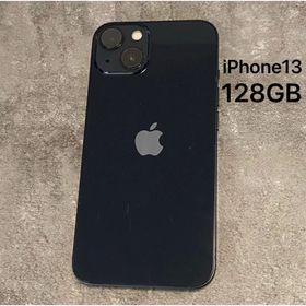 アイフォーン(iPhone)のiPhone13 128GB ブラック SIMフリー(スマートフォン本体)