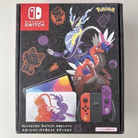 Switch Nintendo Switch 有機ELモデル スカーレット・バ…
