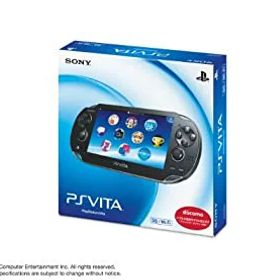【中古】(非常に良い)PlayStation Vita (プレイステーション ヴィータ) 3G/Wi‐Fiモデル クリスタル・ブラック (初回限定版) (PCH-1100 AA01)