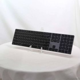 〔中古〕Apple(アップル) Magic Keyboard テンキー付 US配列 スペースグレイ MRMH2LL／A〔262-ud〕