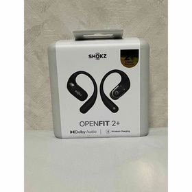 【新品】Shokz OpenFit 2+ ブラック SKZ-EP-000050(ヘッドフォン/イヤフォン)
