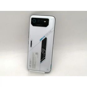 【中古】ASUS 国内版 【SIMフリー】 ROG Phone 6 ストームホワイト 16GB 512GB ROG6-WH16R512【OSU301】保証期間1ヶ月【ランクC】