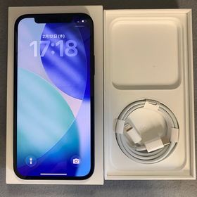 超美品 国内版 SIMフリー iPhone12 128GB ブラック色