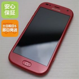 フジツウ(富士通)の新品同様 F-42A らくらくスマートフォン ピンク M444(スマートフォン本体)