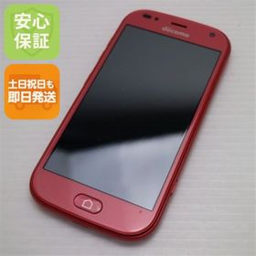 フジツウ(富士通)の新品同様 F-42A らくらくスマートフォン ピンク M444(スマートフォン本体)