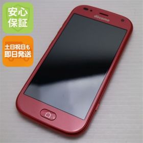 フジツウ(富士通)の新品同様 F-42A らくらくスマートフォン ピンク M444(スマートフォン本体)