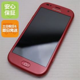 フジツウ(富士通)の超美品 F-42A らくらくスマートフォン ピンク M444(スマートフォン本体)