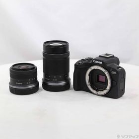 〔中古〕Canon(キヤノン) EOS R50 ダブルズームキット ブラック〔258-ud〕