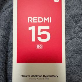 Xiaomi Redmi 15 5G 本体 シルバー