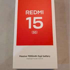 お値下げ redmi15 5G 128GB チタングレー 本体