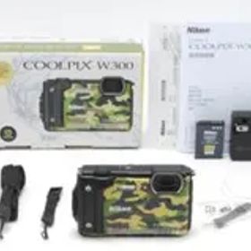 Nikon COOLPIX W300 迷彩 防水4K 箱付 極美品