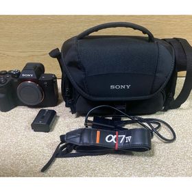 ソニー(SONY)の美品 SONY α7IV ILCE-7M4K α7 ショット数 500 以下(ミラーレス一眼)