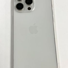 【モバイルBOX】電池87%SIMフリー iPhone15 Pro Max 256GB ホワイト