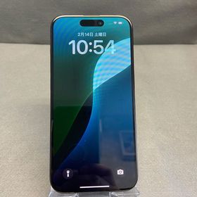 美品 国内版 SIMフリー iPhone15 Pro 1TB ブラックチタニウム色