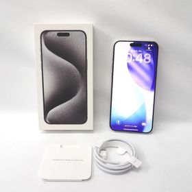 【質みなみ】★Ft637721★ソフトバンク★iPhone 15 Pro Max 256GB★中古