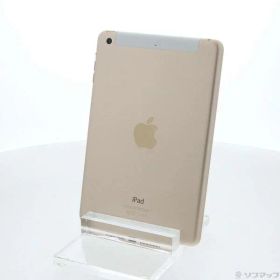 【中古】Apple(アップル) iPad mini 3 16GB ゴールド MGYR2J／A docomo 【344-ud】
