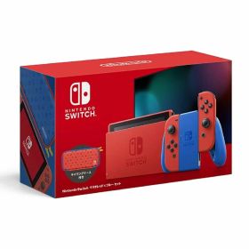 【整備済み品】 任天堂 Nintendo Switch マリオレッド×ブルー セット キャリングケース「マリオレッド×ブルー エディション」付属 180日保証