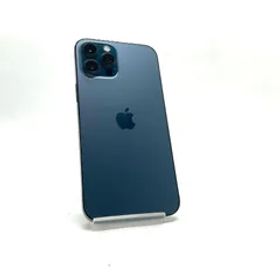 【全額返金保証】【最速発送】 iPhone 12 Pro Max 256GB Pacific Blue SIMフリー SIMフリー 動作確認済 75%