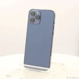 ソフマップ 〔中古品〕 iPhone12 Pro Max 256GB パシフィックブルー MGD23J／A SIMフリー【262】