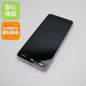 新品同様 Y!mobile 705KC かんたん スマホ ピンク スマホ 本体 白ロム 土日祝発送OK 00000