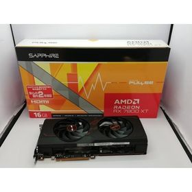 【中古】SAPPHIRE PULSE Radeon RX 7800 XT GAMING 16GB GDDR6 RX7800XT/16GB(GDDR6)【立川フロム中武】保証期間１週間