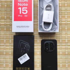 REDMI Note 15 Pro 5G 512GB ブラック