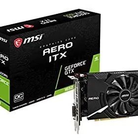 【中古-非常に良い】 MSI GeForce GTX 1650 AERO ITX 4G OC グラフィックスカード [国内正規流通品]