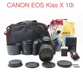 Canon EOS Kiss X10i標準&望遠ダブルレンズセット