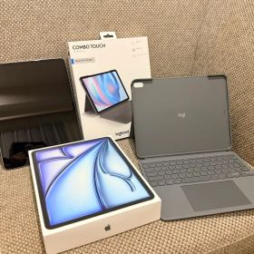 iPad Air M2 13インチ 256GB ブルー + ComboTouch