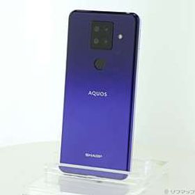 〔中古品〕 AQUOS sense4 plus 128GB パープル SH-M16 SIMフリー ［6.7インチ液晶／Snapdragon 720G／2.3GHz/1.8GHz］〔中古品〕 AQUOS sense4 plus 128GB パープル SH-M16 SIMフリー ［6.7インチ液晶／Snapdragon 720G／2.3GHz/1.8GHz］