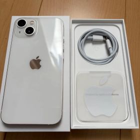 iPhone13 128GB 箱付き 充電器付き ホワイト スターライト